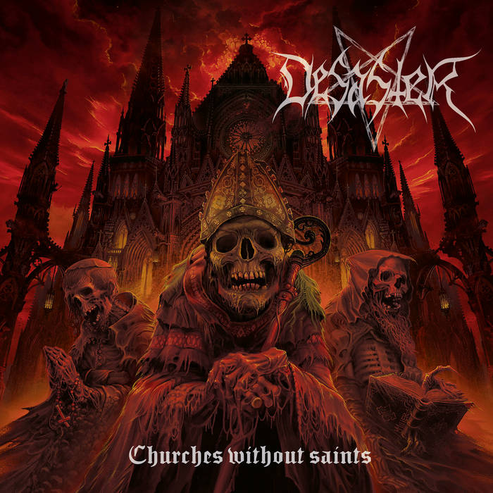 DESASTER – Churches Without Saints (LP)
